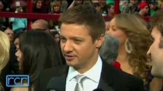 Jeremy Renner Oscars red carpet interview [upl. by Ylac]