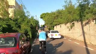 Cycling Sunday ride pointe aux sables to Albion POV Mauritius explicit language [upl. by Son]