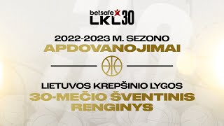 „Betsafe–LKL“ sezono apdovanojimų ceremonija [upl. by Najib908]