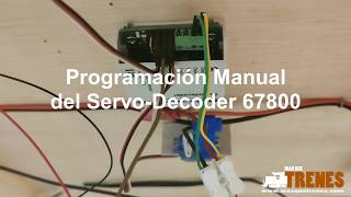 Programación Manual del ServoDecoder 67800 de Uhlenbrock con Intellibox Basic [upl. by Studner]