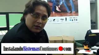 Testimonio Carlos Como Instalar Sistema Continuo Canon MX371 MG2120 MG2110 [upl. by Hurd]