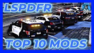 TOP 10 Plugins  GTA 5 LSPDFR Mods Deutsch [upl. by Phillips982]