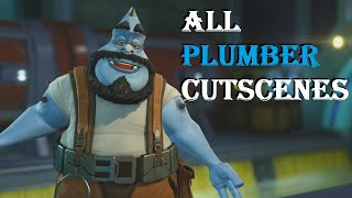 Ratchet amp Clank 2016  ALL PLUMBER Character Cutscenes Jess Harnell [upl. by Zsa]