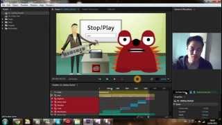 Adobe Character Animator Preview  After Effects cc 2015 [upl. by Ahsikam]