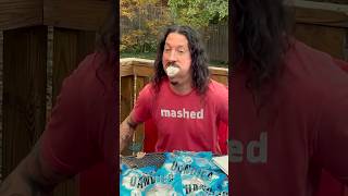 Marshmallows Vs The Mashed Bros marshmallow dandies foodchallenge smores vegan [upl. by Broderick]