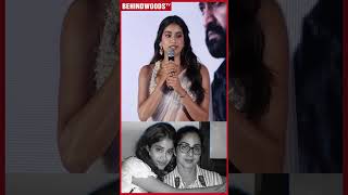 அம்மா பத்தி பேசுறப்போ சட்டுனு கலங்கிய Sridevi மகள் Janhvi Kapoor 🥺 Emotional Video [upl. by Haimirej]