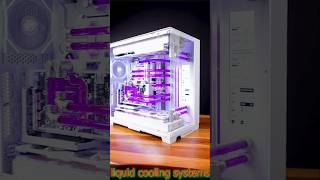 Liduid Cooling System PC shortsfeed shorts pc [upl. by Yntrok]