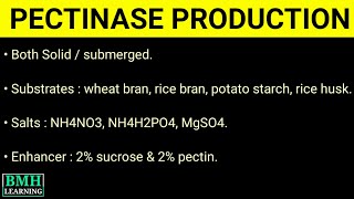 Production Of Pectinase  Industrial amp Microbial Production Of Pectinase [upl. by Lita]