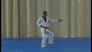 Taekwondo Poomsae 7 Taegeuk TchilJang with description  Poumsé 7 avec descriptif 🇰🇷 [upl. by Wexler]