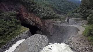 Largest Waterfall in Ecuador disappears Antes y despues CASCADA SAN RAFAEL desaparece  Rio COCA [upl. by Shulem]