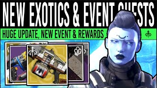 Destiny 2 NEW EVERVERSE EXOTICS amp FREE LOOT Wish 6 Event Quest Prophecy Loot amp Patch 5th March [upl. by Angelico]