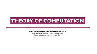 W6L33Turing Recognizable amp Decidable Languages and TM Examples [upl. by Batha]