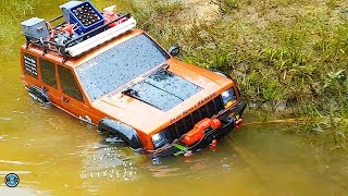 RC 4x4 MUD amp WATER ADVENTURE TOUR  Barbeque Crawler amp Scaler Osnabrück [upl. by Marabel]