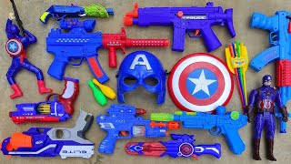 Collecting 7 Sniper Rifles AK47 GUN NERF GUN NERF SNIPER RIFLE M16 GUN NERF MEGA DUAL STRIKE MP5 GUN [upl. by Midian]