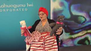 Rauhina Knitting Club  donates knitting stuff to Wairoa Flood affected whanau [upl. by Garret]