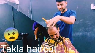 headshave baby girlASMR Fast Hair Cutting With Barber Oldbaby haircutcryingtakla style nice [upl. by Horatia]