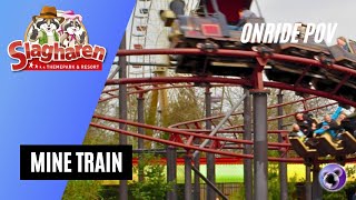 Mine Train  Slagharen  Onride POV [upl. by Annasoh]