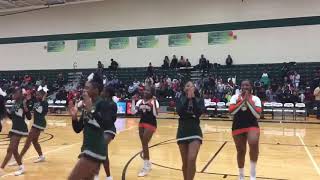 180125 Jones amp Evans High School Cheerleaders  OCPS Rivalry Love Orlando FL Boys Basketball Game [upl. by Cal]