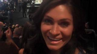 Miss Hooters International Lindsey Way at UFC WeighinMP4 [upl. by Reivaj]