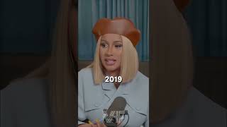 Cardi B Evolution cardib shorts [upl. by Graig484]