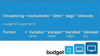 Formler Beregning af Omsætning amp Løn [upl. by Haya]