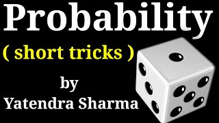 Probability short tricks  problem related to dice  JEE main  NDA NA  PGT TGT  NIMCET MCA [upl. by Cilegna]