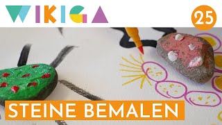 STEINE BEMALEN  WIKIGA  Wie im Kindergarten [upl. by Lustig]