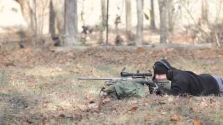 338 Lapua Magnum rifle in use [upl. by Janerich]