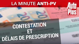 Quel est le délai de prescription et de contestation des amendes [upl. by Opiuuk318]