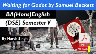 Waiting for Godot Explained Becketts Absurd Masterpiece  Essential for BA MA English amp DU amp SOL [upl. by Mcguire182]