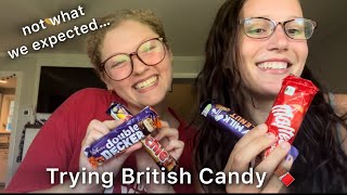 trying british candy for the first time [upl. by Vieva]