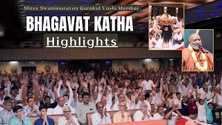 Vashi Gurukul Bhagwat Katha  Highlight bhagwatkatha highlights navimumbai [upl. by Mure]