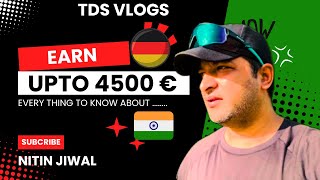 vlog 9 HOW MUCH CAN STUDENTS EARN IN GERMANY PART TIME JOBSMINIJOB [upl. by Esbensen160]