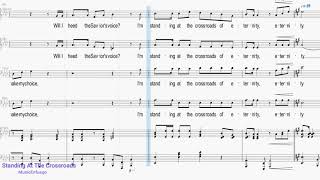 Standing At The Crossroads  SATB [upl. by Esbenshade]