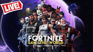 🟢LIVE  HELPING EVERYONE IN SAVE THE WORLD  1000VBUCKS GIVEAWAY 💚  FORTNITE [upl. by Stewart]