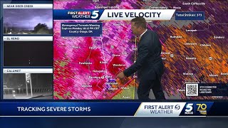 Tornado emergency issued for Barnsdall [upl. by Zaria]