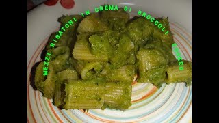 MEZZI RIGATONI IN CREMA DI BROCCOLI COOKEO cookeopasta [upl. by Yart584]