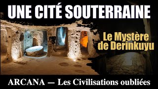 Derinkuyu  La cité souterraine de Cappadoce  Les Civilisations oubliées [upl. by Ycak883]