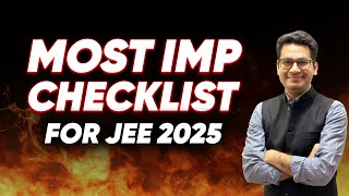 Most Important Topics for JEE 2025  Must Watch  Anup Sir [upl. by Laresa970]