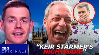 Keir PANICKING Nigel Farages Reform CRUSHES Labour in New Election Poll [upl. by Ahern]