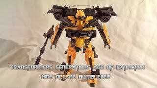 Transformers Generations Age of Extinction High Octane Bumblebee Review Deutsch  German [upl. by Kokoruda]