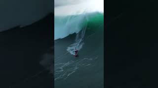 Maya Gabeira always leading the charge at the biggest wave on earth WSLBigWave [upl. by Hanikehs]