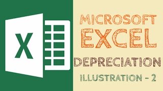 Depreciation  Illustration 2  Microsoft Excel  Study Help For All [upl. by Jesselyn]