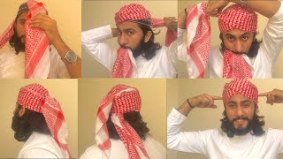 How To Tie SheMagh Amamah Turban  SheMagh style tutorial  Majidshah [upl. by Narret]