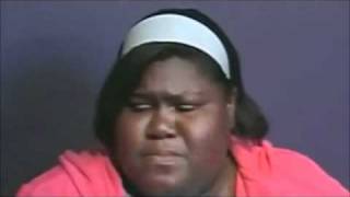 Gabourey Sidibe  Precious Audition Tape [upl. by Ailel]