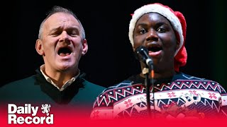 Sir Ed Davey sings his bid for Christmas number one with Young Carers Choir [upl. by Ttehc]