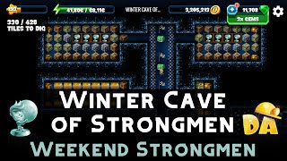 Winter Cave of Strongmen  Weekend Strongmen  Diggys Adventure [upl. by Campos469]