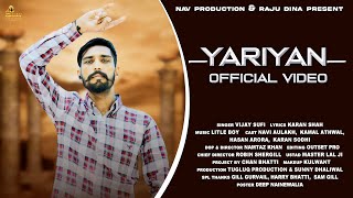 Yariyan  VIJAY SUFI  New Punjabi Song [upl. by Ranit828]