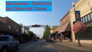 Redmond Oregon  4k Driving Tour [upl. by Petracca]