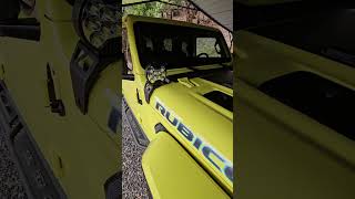 2023 Jeep Wrangler 4XE KC HiLiTES Slimlite 6quot LED Install Video [upl. by Kcinimod669]